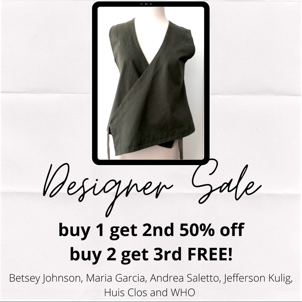 🦜LAST CHANCE!🦜 Designer Sale! Buy 1 get 2nd 50% off or Buy 2 get 3rd FREE!